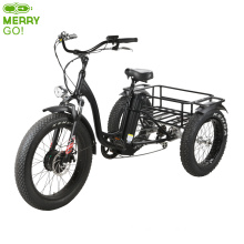 24 Inch Big Cargo Fat Tire Tricycle